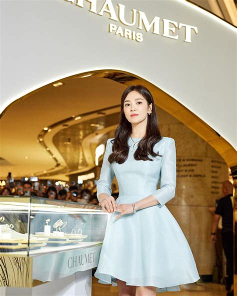 Song Hye Kyo Blue Dress